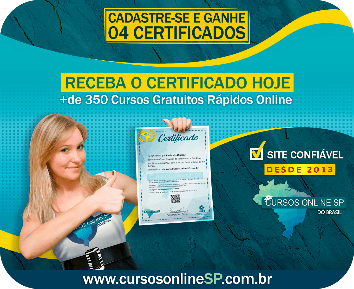 Curso online de digitação grátis com certificado